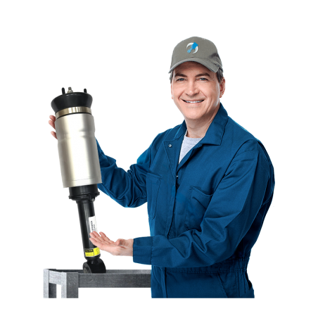 Ремонт пневмостойки передней для Audi Q7