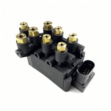 Блок клапанов пневмоподвески AirBagit для Bentley Bentayga (2015-2020)