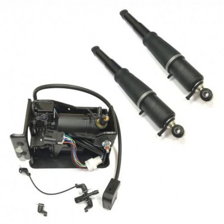 Комплект задних амортизаторов и компрессор AirBagit для Chevrolet Suburban GMT800 (2000-2006)