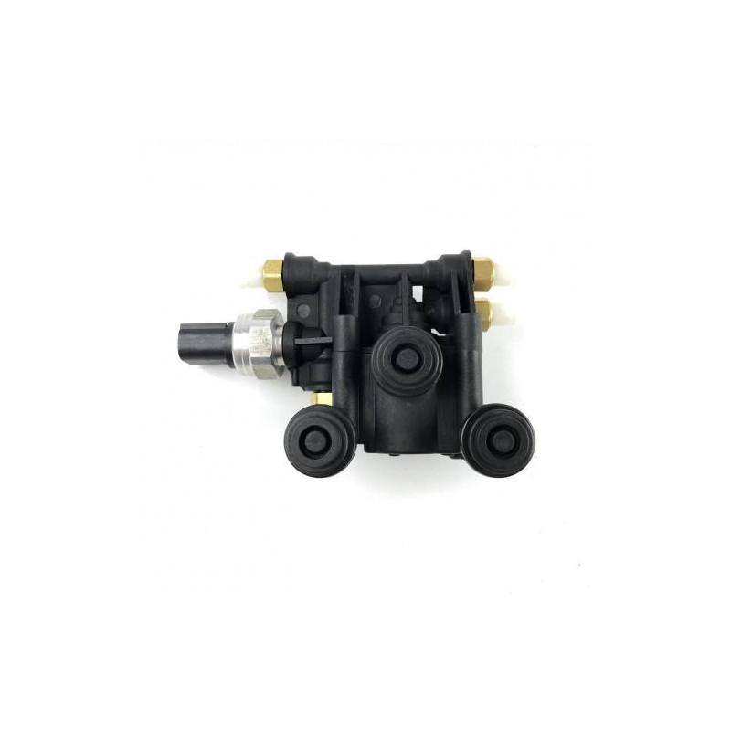 Блок клапанов ресивера пневмоподвески AirBagit для Land Rover Discovery 3 L319 (2004-2009)