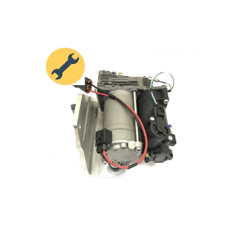Восстановленный компрессор пневмоподвески AirBagit для Land Rover Discovery 4 L319 (2009-2016) AMK