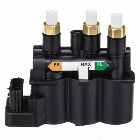 Блок клапанов пневмоподвески передний AirBagit для Land Rover Range Rover Sport L494 (2014-2020)