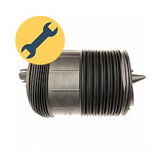 Восстановленный задний левый пневмобаллон AirBagit для Audi Q7 4M (2015-н.в.)