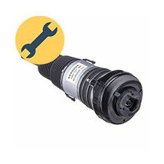 Восстановленные передние пневмоамортизаторы AirBagit для Audi Q7 4M (2015-н.в.)