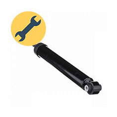 Восстановленные задние амортизаторы AirBagit для Audi Q7 4M (2015-н.в.) 2