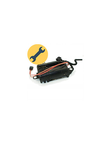 Восстановленный компрессор пневмоподвески для Audi Q7 4L (2005-2015)