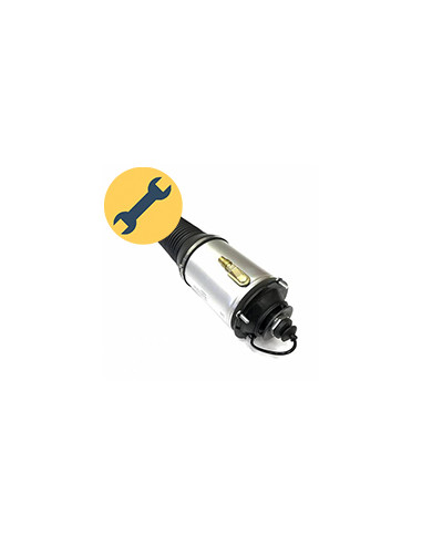 Восстановленные передние пневматические амортизаторы AirBagit для Audi A8 2004-2010 (D3)