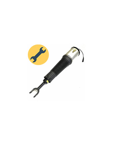 Восстановленные передние пневматические амортизаторы AirBagit для Audi A8 2004-2010 (D3)