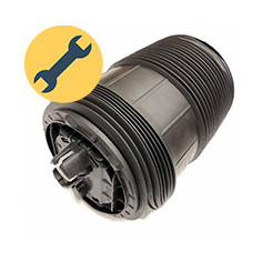 Восстановленный задний правый пневмобаллон AirBagit для Bentley Bentayga