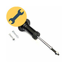 Восстановленные передние амортизаторы AirBagit для Chevrolet Tahoe GMT900 (2007-2014) 2