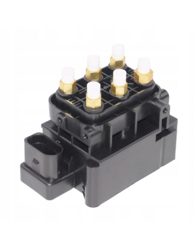 Блок клапанов пневмоподвески AirBagit для Audi A8 D3 (2003-2010)