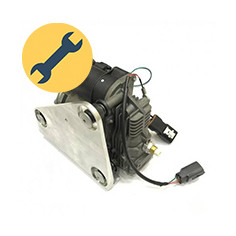 Восстановленный компрессор пневмоподвески AirBagit для Land Rover Discovery 3 AMK