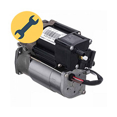 Восстановленный компрессор пневмоподвески AirBagit для Mercedes Benz C-class W205 (2014-2021)