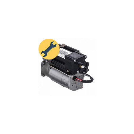 Восстановленный компрессор пневмоподвески AirBagit для Mercedes Benz GLC-class C253 (2016-2022)