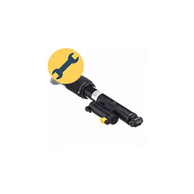 Восстановленные задние амортизаторы AirBagit для Mercedes-Benz GLC-class coupe C253 (2016-2022)