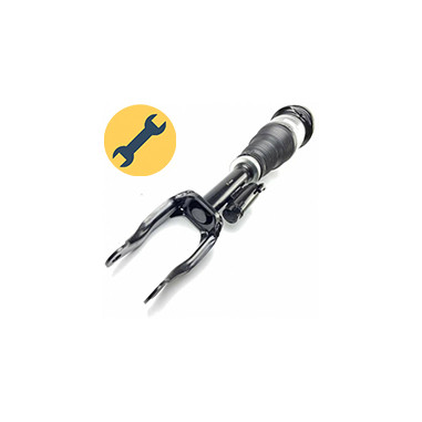 Восстановленные передние пневмоамортизаторы AirBagit для Mercedes-Benz GLE-class coupe C292 (2015-2019)