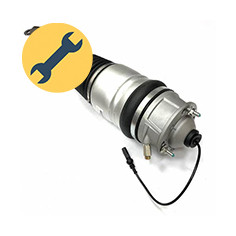 Восстановленные передние пневмоамортизаторы AirBagit для Volkswagen Touareg NF II (2010-2018) 2