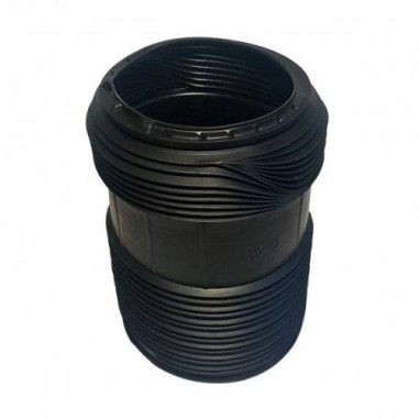 Пылезащитный кожух заднего пневмобаллона AirBagit для Audi E-tron 4KE (2019-2024)